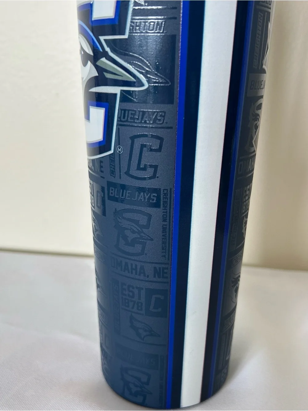 NWT Frostbuddy 32oz Creighton University Bluejays Water Bottle Basketball Logo